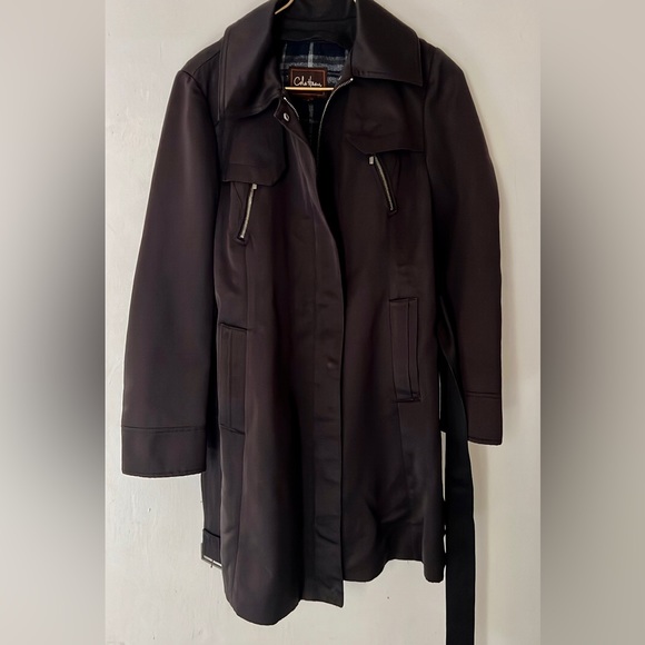 Cole Haan trench coat size 6 - Picture 1 of 7